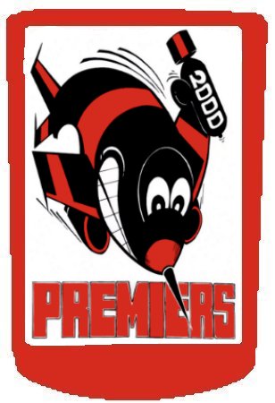 2000 Essendon Prem Stubby Holder FREE POST